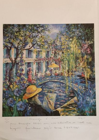 null DUAIV (né en 1952)

Hommage à Monet - Vers l'amour universel

Deux lithographies...