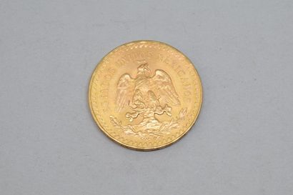 null Pièce en or 50 pesos mexicains - 1821-1947

TB à TTB. Poids : 41.6 g. 