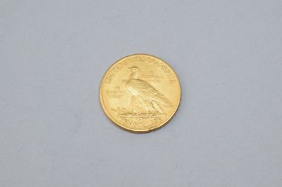null 1 pièce en or de 10 dollars "Indian Head - Eagle" . (1912)

TTB à SUP.

Poids...