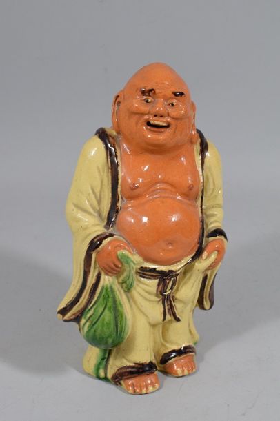 null Chine XIXème- XXème

Statuette d’Immortel en grès porcelaineux.

H. : 22 cm