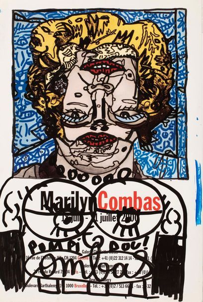 null COMBAS Robert, né en 1957

Marylin Combas, Pompidou !

dessin à l'encre noire...