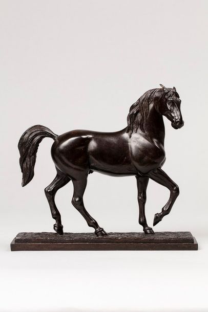 CONRAD Charles, 1912-? 
Cheval 
bronze à...