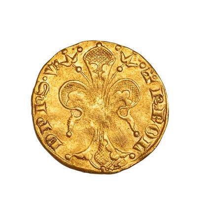 null Florin d'or du Dauphiné. Charles,Dauphin. B.1061 

Superbe. 

Poids : 3.44 g....
