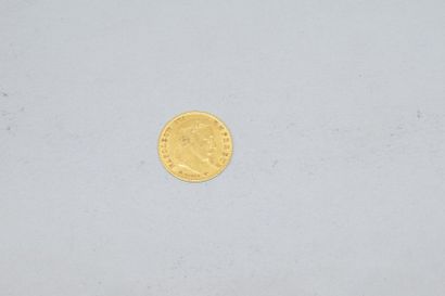 null Pièce en or de 5 Francs Napoléon III tête laurée. (1867 A).

TTB à SUP.

Poids...