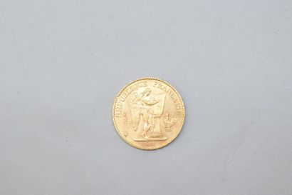 null Pièce en or de 20 francs Génie, IIIè République Dupré (1893 A)

TTB à SUP. 

Poids...