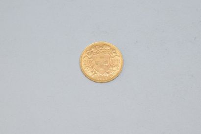 null Pièce en or de 20 francs Vreneli ( 1 x 1922 B)

TTB à SUP.

Poids : 6.45 g.