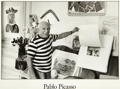 Picasso Pablo 1881 Malaga - 1973 Mougins Picasso Pablo
Picasso in his Studio
René... Gazette Drouot
