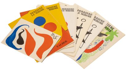  École internationale du 20e siècle.
DERRIERE LE MIROIR
6 éditions Alexander Calder,... Gazette Drouot