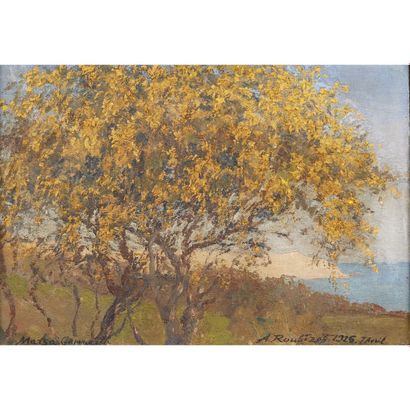  ALEXANDRE ROUBTZOFF (1884-1949)
LA MARSA, GAMMARTH
LA MARSA, GAMMARTH
Oil on canvas,... Gazette Drouot