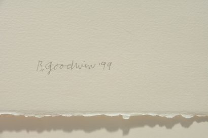 GOODWIN, Betty Roodish (1923-2008) GOODWIN, Betty Roodish (1923-2008) "Notebook 87"...