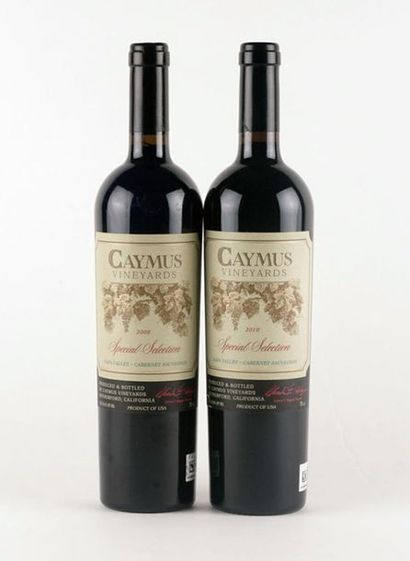 null Caymus Special Selection 2008 2010 - 2 bouteilles Caymus Special Selection 2008...