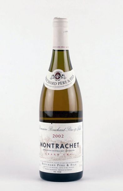 Montrachet Grand Cru 2002, Bouchard - 1 bouteille...