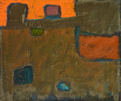 null REPPEN, John Richard (Jack) (1933-1964)
"Untitled (orange and brown)"
Oil and...