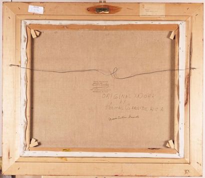 null GARSIDE, Thomas (1906-1980)
« Birches »
Huile sur toile
Titrée au dos sur étiquette...