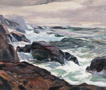 GARSIDE, Thomas (1906-1980)
« Bass Rocks,...