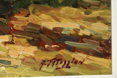 null TATOSSIAN, Armand (1951-2012)
"Rawdon undergrowth"
Oil on canvas
Signed lower...
