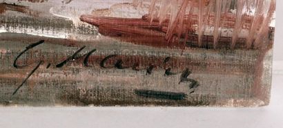 null MARICH, Gordon Geza (1913-1985)
Paysages
Deux huiles sur toile
Signées en bas...