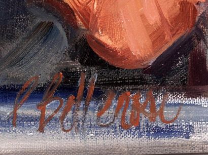 null BELLEROSE, Patricia (1980 - )
" René Lévesque ", 2012
Oil on canvas
Signed lower...