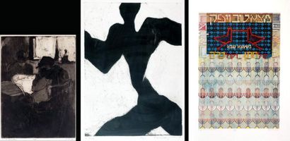 BOUSSIDAN, Yaakov (1939 - )
3 lithographs

