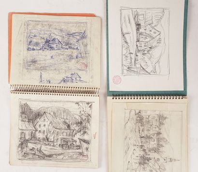 null GARSIDE, Thomas (1906-1980)
Sketchbooks
Sketch pencil on paper
25x20cm - 10x8''
30.5x23cm...