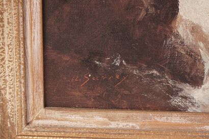 null ÉCOLE EUROPÉENE (XXe siècle)
Paysage
Huile sur toile
Signée en bas à gauche
61x91cm...