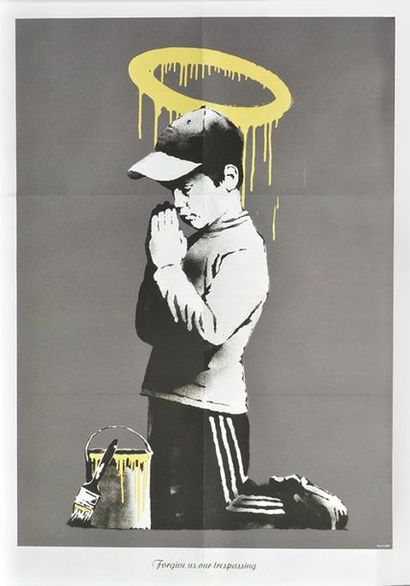 null BANKSY (1974-)
Offset lithograph
Signed on the lower rigth in the plate: Banksy
Titled...