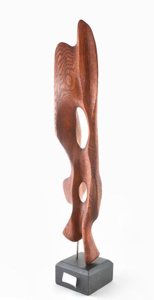 null DINEL, Pierre-Roland (1919-2013)
Untitled
Sculpted wood
Signed under the base:...