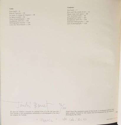 null BONET, Jordi (1932-1979)
Visage
Encre sur papier
Signée et numérotée en bas...