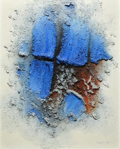 null TOUPIN, Fernand (1930-2009)
"Tellure"
Acrylique sur toile
Signée et datée en...