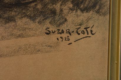 null SUZOR-COTÉ, Marc Aurèle de Foy (1869-1937)
Nu de dos
Fusain
Signé et daté en...