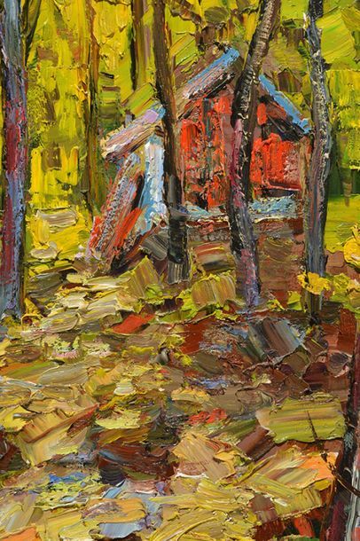 null TATOSSIAN, Armand (1951-2012)
"Le sous-bois"
Oil on canvas
Signed on the lower...