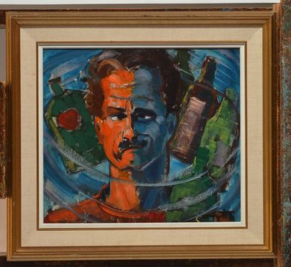 null AYOTTE, Léo (1909-1976)
Autoportrait
Huile sur toile
Signée en bas à droite:
Ayotte

Provenance:
Collection...