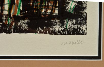 null RIOPELLE, Jean-Paul (1923-2002)
"Mauvaise herbe" 1976
Lithographie
Signée en...