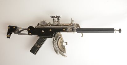 null NADO, Eric (1975-)
Black Royal Army
Dismantled and reassembled typewriter (Mitra-letters)
Signed...