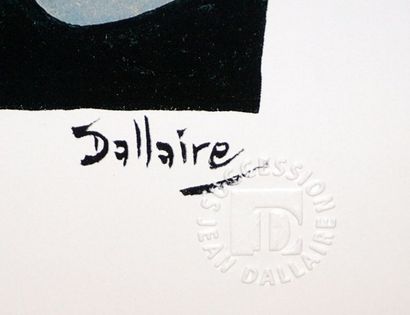 null DALLAIRE, Jean-Philippe (1916-1965)
"Tout en mouvement"
Sérigraphie
Signée en...