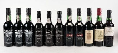 null Sélection de Vins de Porto - 11 bouteilles de 375ml
