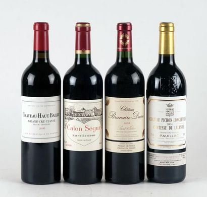 null Sélection de Vins de Bordeaux - 4 bouteilles