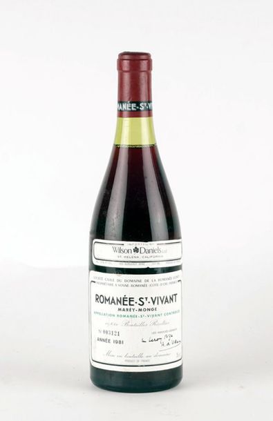 null Romanée-St-Vivant Marey-Monge 1981, DRC - 1 bouteille