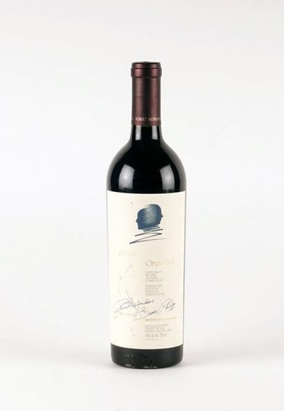 null Opus One 2000
Napa Valley
Niveau A
1 bouteille