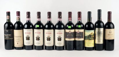 null Sélection de Vins de Chianti - 11 bouteilles