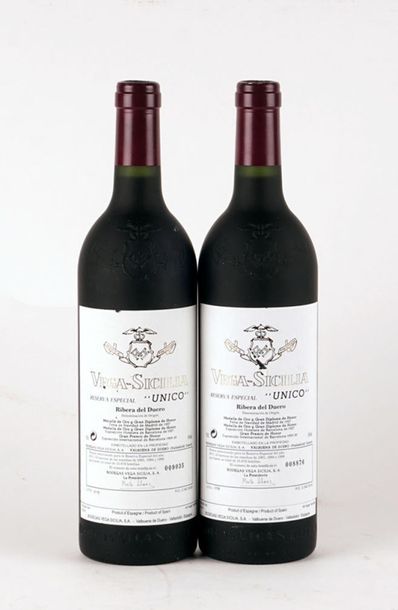 null Vega Sicilia Unico Reserva Especial NV - 2 bouteilles