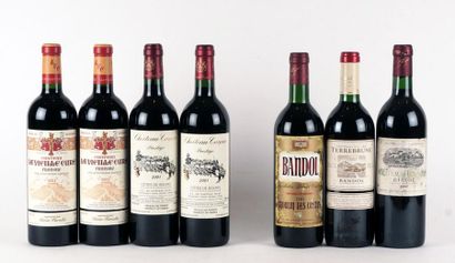 null Sélection de Vins de Bordeaux et de Bandol - 7 bouteilles