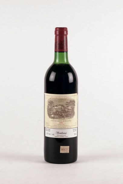 null Château Lafite Rothschild 1982 - 1 bouteille