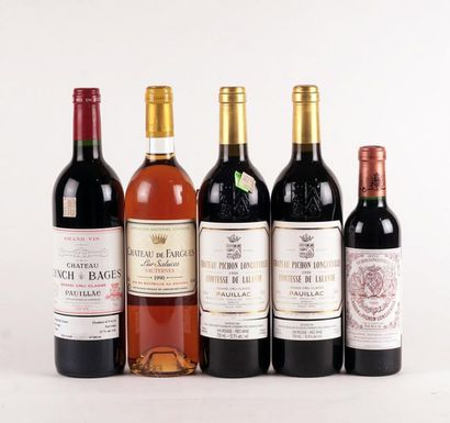 null Sélection de Vins de Bordeaux - 5 bouteilles