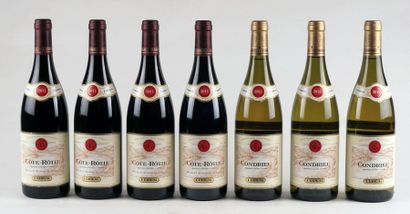 null Côte-Rôtie Brune et Blonde 2011 Condrieu 2015, E.Guigal - 7 bouteilles