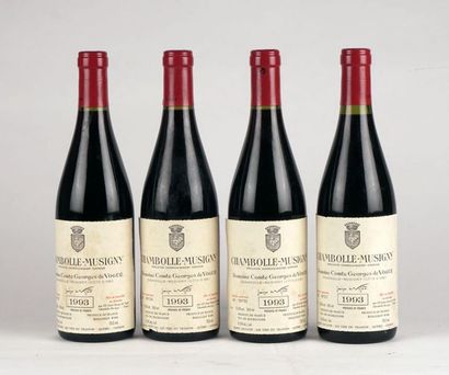 null Chambolle-Musigny 1993, Comte Georges de Vogüe - 4 bouteilles