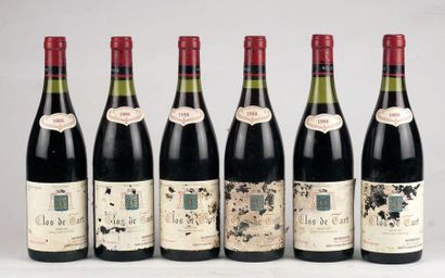null Clos de Tart Grand Cru 1988, Momessin - 6 bouteilles