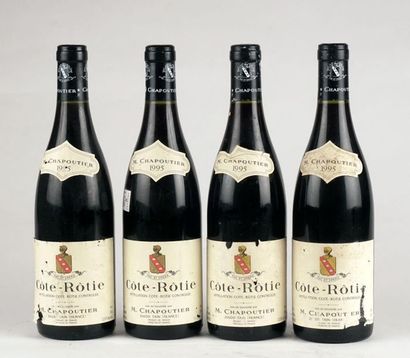null Côte-Rôtie 1995, Chapoutier - 4 bouteilles