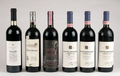null Sélection de Vins de Brunello di Montalcino - 6 bouteilles