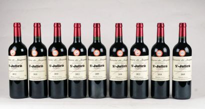 null Domaine du Jaugaret 2009, 2010 2012 - 9 bouteilles
